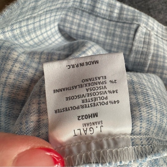 Brandy Melville Gingham Cara  Mini Skirt - Picture 7 of 7